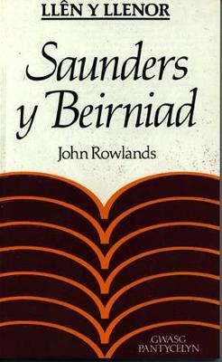Llên y Llenor: Saunders y Beirniad