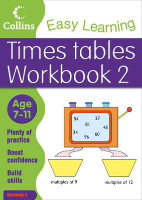 Times Tables Workbook 2: Maths Bk. 4