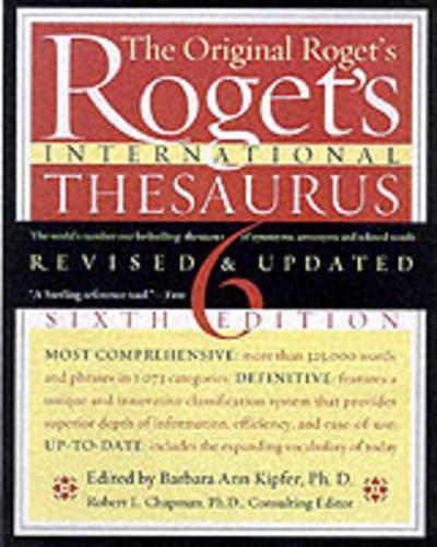 Roget's International Thesaurus