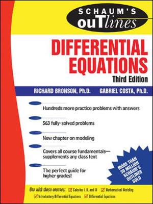 Schaum's Outline of Differential Equations