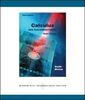 Calculus: Single Variable