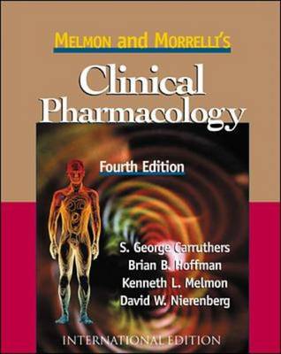 Melmon and Morrelli's Clinical Pharmacology