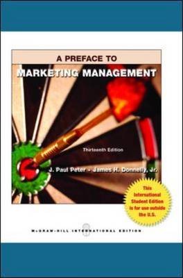 Preface to Marketing Management