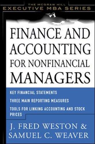 Finance and Accounting for Nonfinancial Managers
