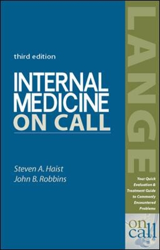 INTERNAL MED CALL (BOOK & PDA)