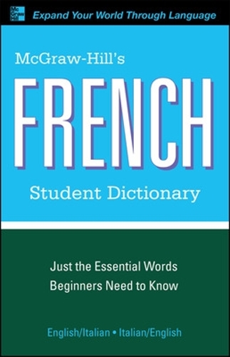 McGraw-Hill's French Student Dictionary
