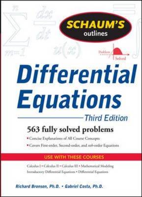 Schaum's Outline of Differential Equations