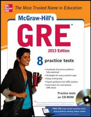 McGraw-Hill's GRE with CD-ROM 2013