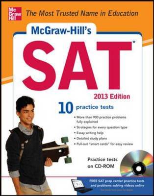 McGraw-Hill's SAT with CD-ROM 2013