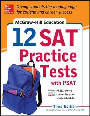McGraw-Hill Education 12 SAT Practice Tests with PSAT