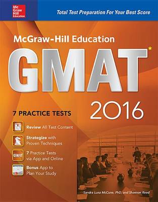 McGraw-Hill Education GMAT 2016