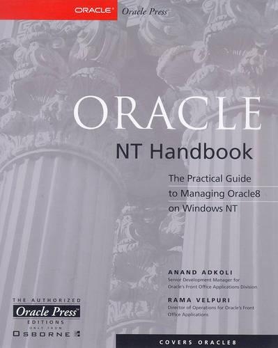 Oracle for NT Handbook