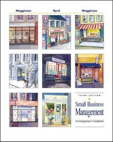 3rd Revised edition of "Small Business Management: An Entrepreneur's Guide to Success"
