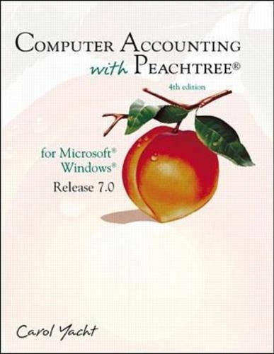 Computer Accounting with Peachtree Microsoft