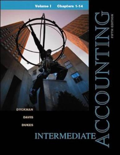Intermediate Accounting