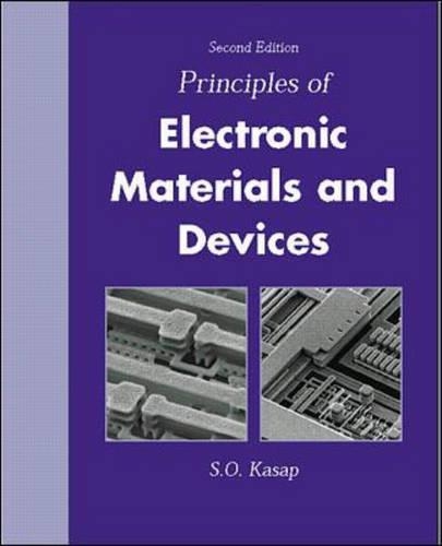 Principles of Electronic Materials and Devices