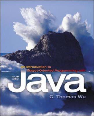 An Introduction to Object-oriented Programming with Java