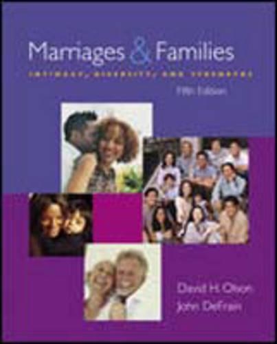 Marriages and Families