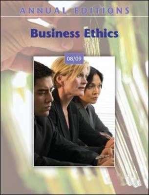 Business Ethics 2008-2009 2008-2009
