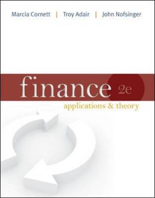 Finance: Applications and Theory