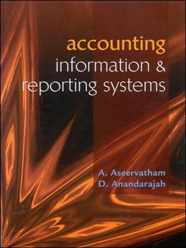 Accounting Information and Reporting Systems