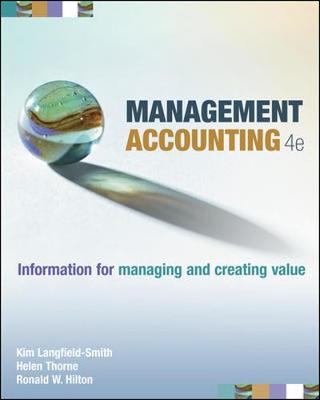 Instructor CD to accompany Management Accounting
