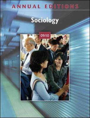 Annual Editions: Sociology 2009-2010
