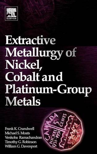 Extractive Metallurgy of Nickel, Cobalt and Platinum Group Metals