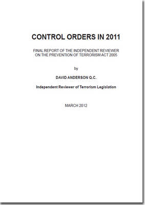 Control orders in 2011