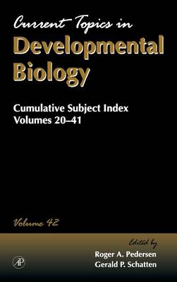Cumulative Subject Index: Volume 42