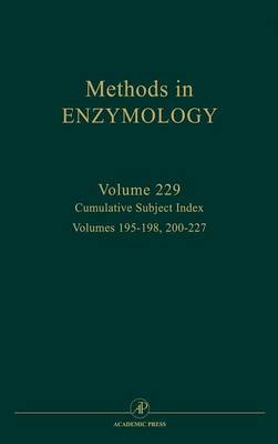Cumulative Subject Index: Volume 229