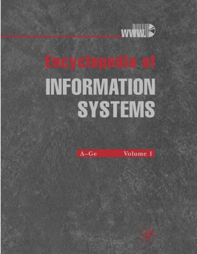 Encyclopedia of Information Systems