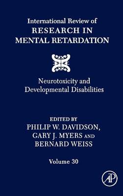 International Review of Research in Mental Retardation: Volume 30