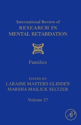 International Review of Research in Mental Retardation: Volume 37