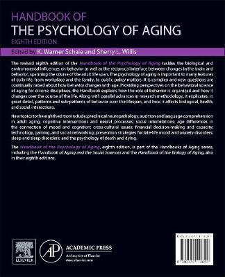 Handbook of the Psychology of Aging