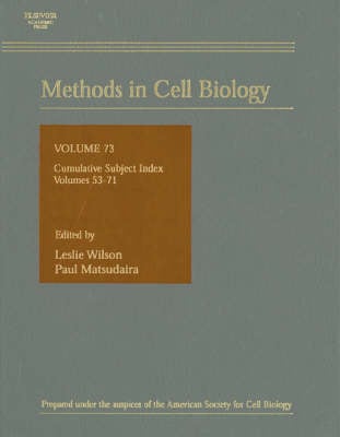 Cumulative Index, Volumes Volume 73