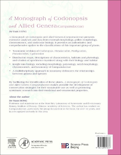 A Monograph of Codonopsis and Allied Genera (Campanulaceae)