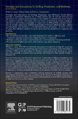 Formulas and Calculations for Drilling, Production, and Workover