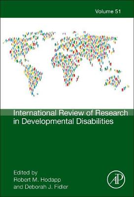 International Review of Research in Developmental Disabilities Volume 51