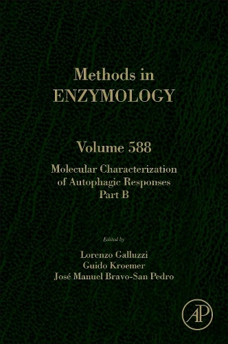 Molecular Characterization of Autophagic Responses Part B Volume 588