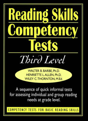 Ready-to-Use Reading Skills Competetency Tests