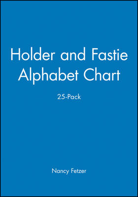 Holder and Fastie Alphabet Chart 25-Pack