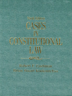 Cases in Constitutional Law