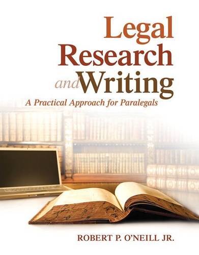 Legal Research and Writing