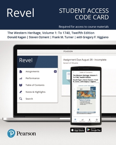 Revel Access Code for Western Heritage, The, Volume 1