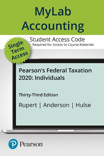 Pearson's Federal Taxation 2020 Individuals