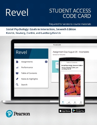 Revel Access Code for Social Psychology