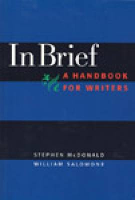 In Brief, a Handbook for Developmental Writers