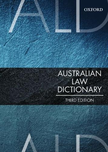 Australian Law Dictionary
