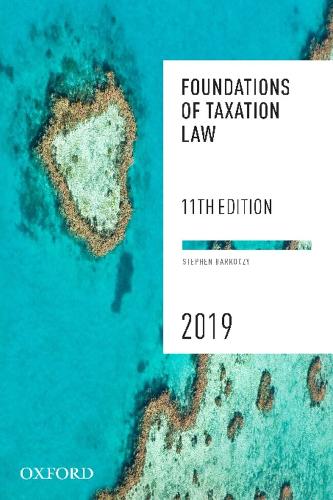 Foundations of Taxation Law 2019
